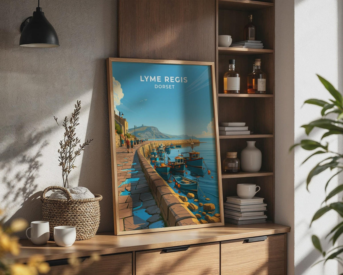 Lyme Regis Poster - WanderWall