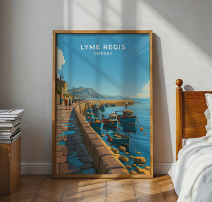 Lyme Regis Poster - WanderWall