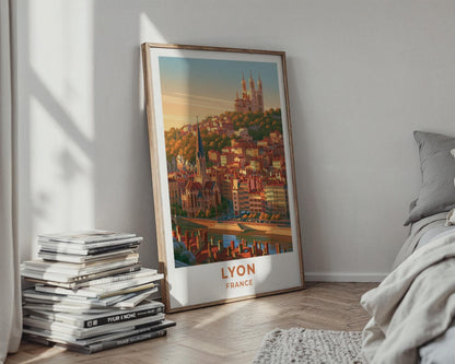 Lyon Poster - WanderWall