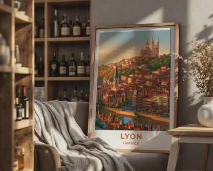 Lyon Poster - WanderWall