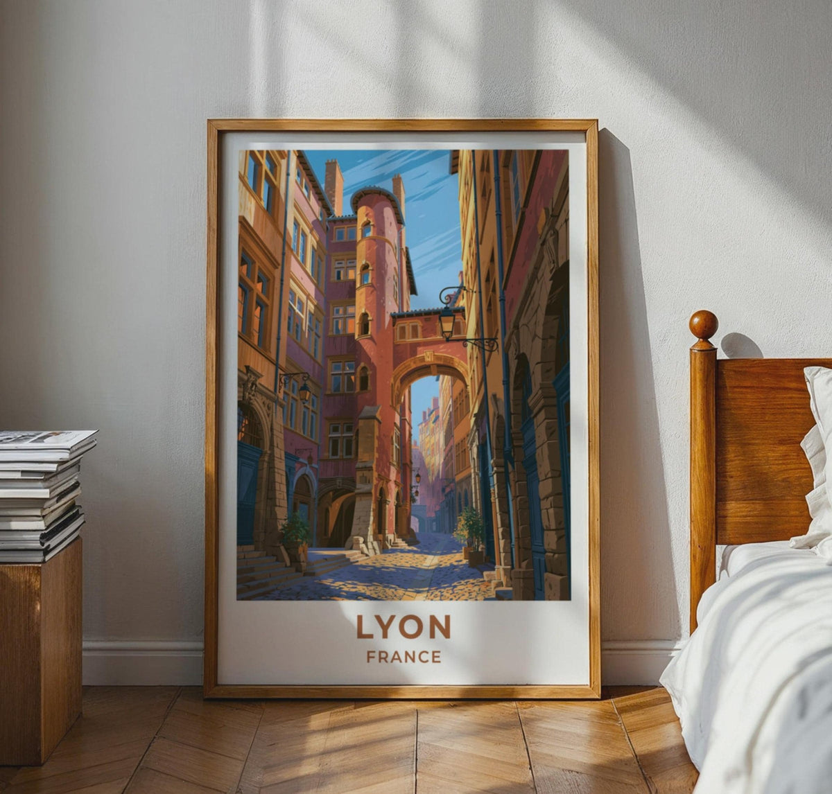 Lyon Poster - WanderWall