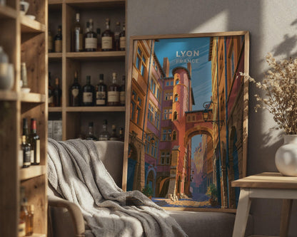 Lyon Poster - WanderWall