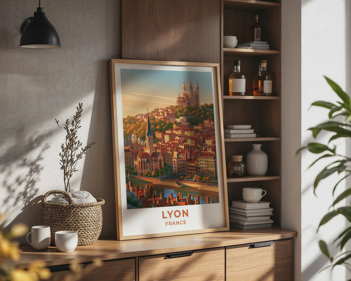 Lyon Poster - WanderWall