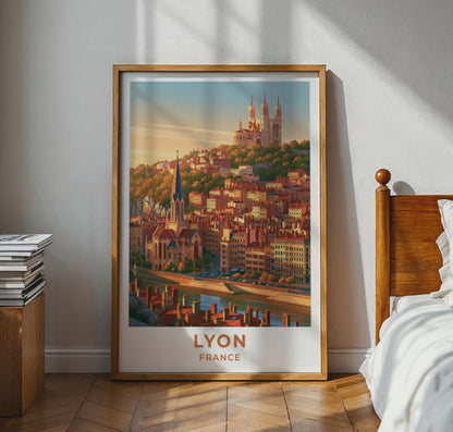 Lyon Poster - WanderWall