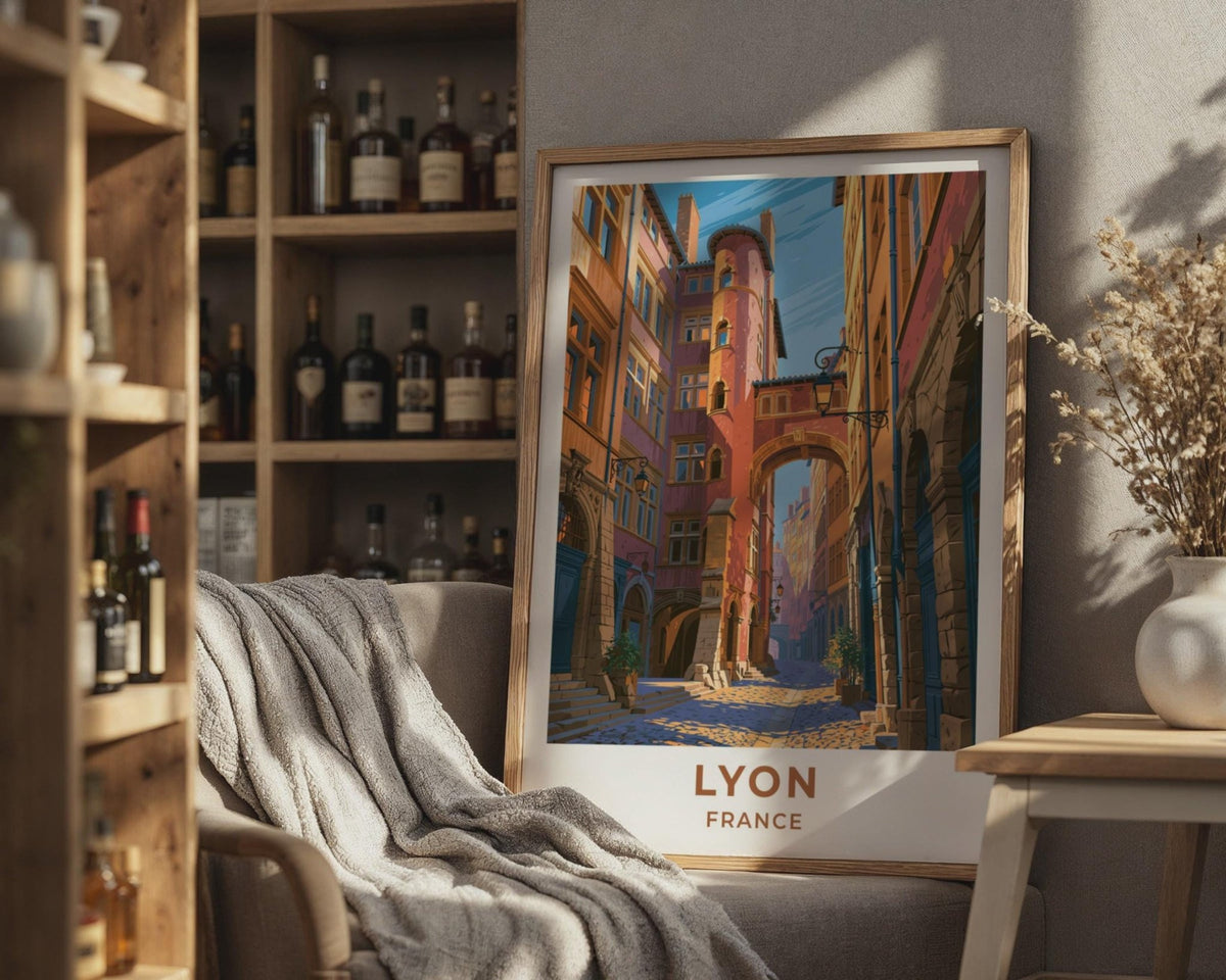 Lyon Poster - WanderWall