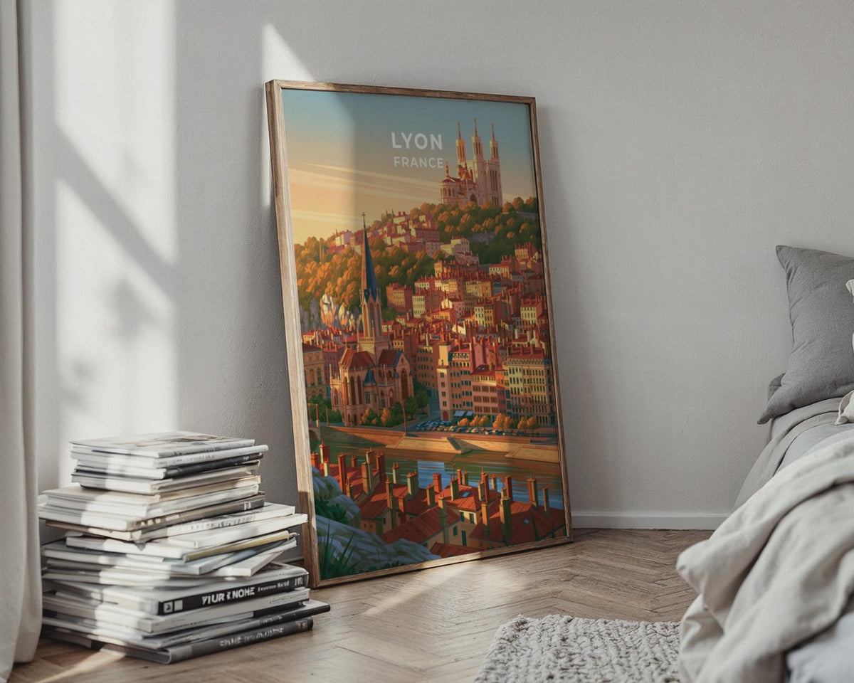 Lyon Poster - WanderWall