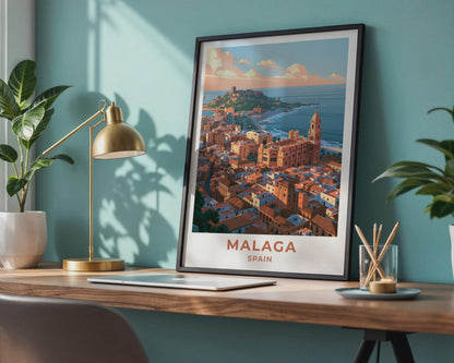 Malaga Poster - WanderWall