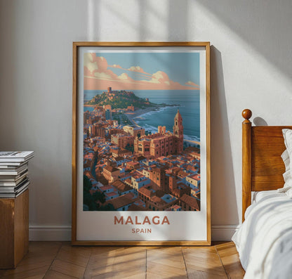 Malaga Poster - WanderWall