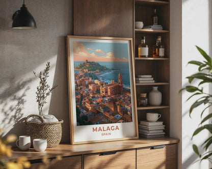 Malaga Poster - WanderWall