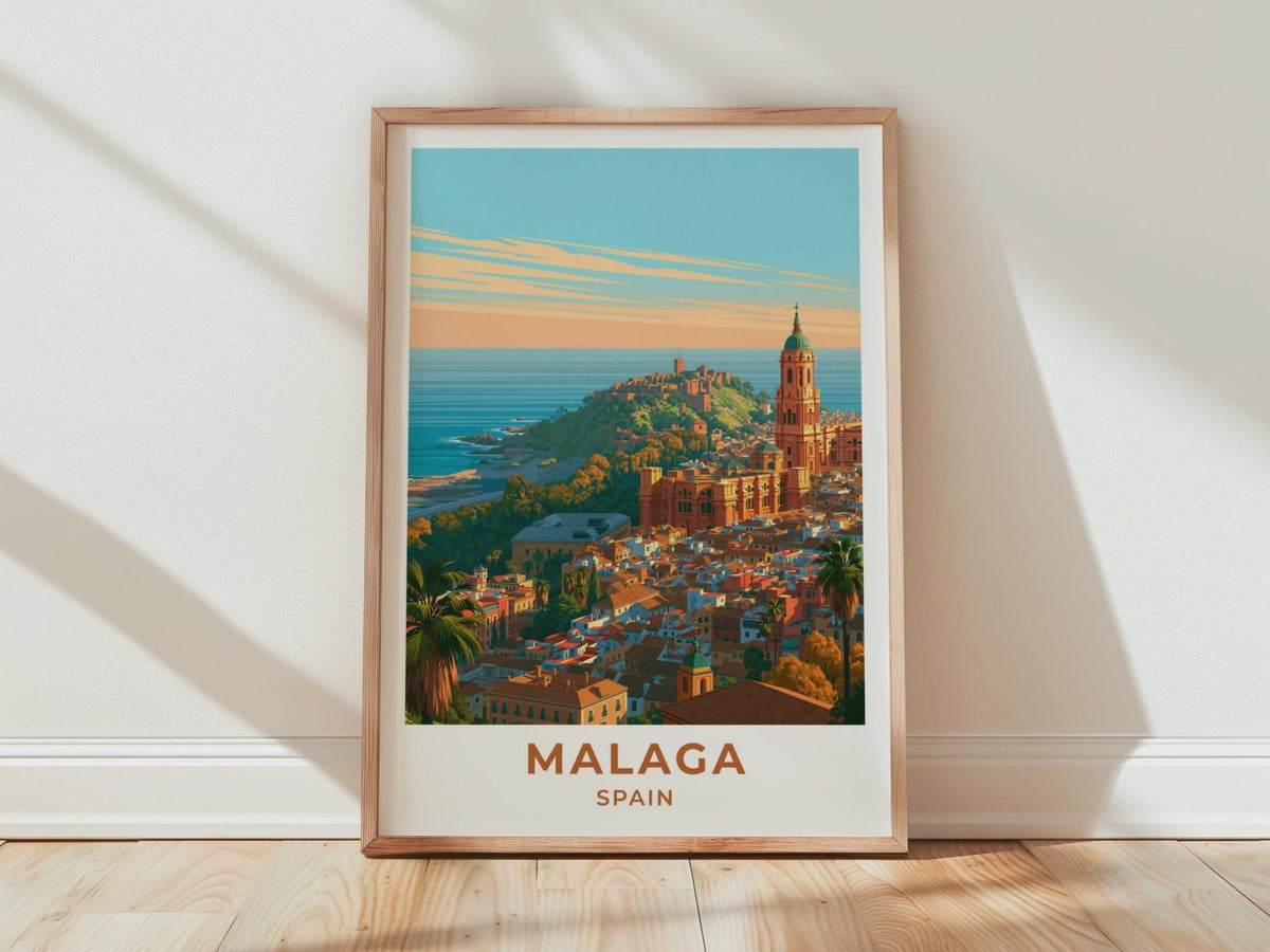 Malaga Poster - WanderWall