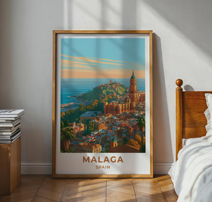 Malaga Poster - WanderWall