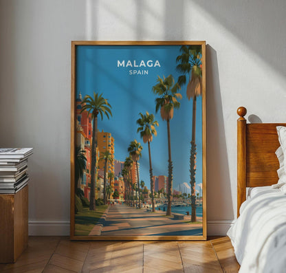 Malaga Poster - WanderWall