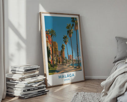 Malaga Poster - WanderWall