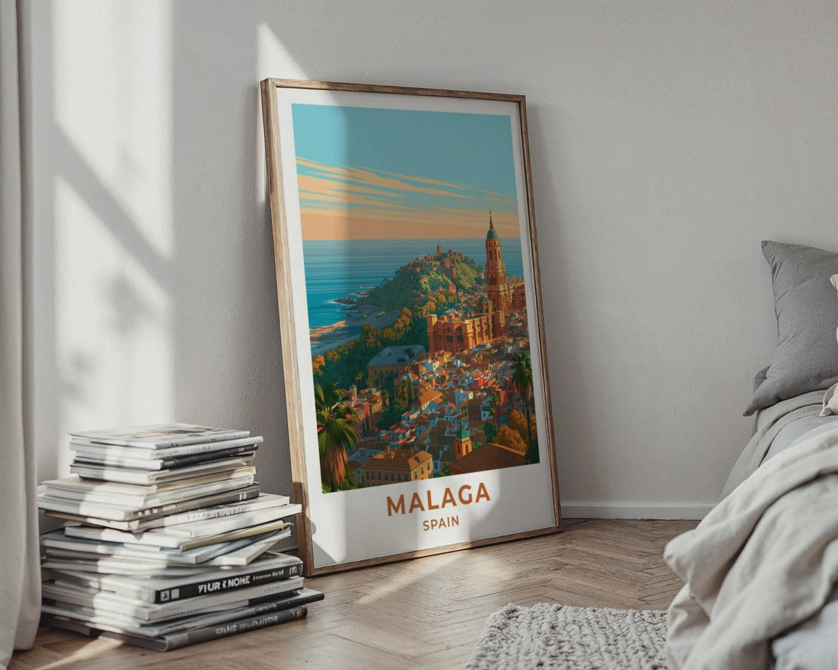 Malaga Poster - WanderWall