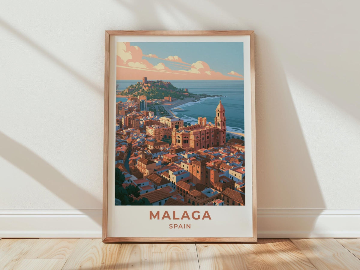Malaga Poster - WanderWall