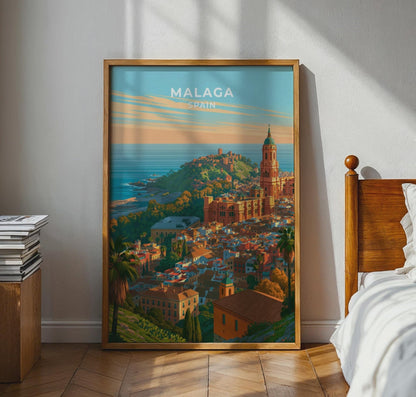 Malaga Poster - WanderWall