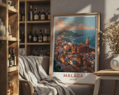 Malaga Poster - WanderWall