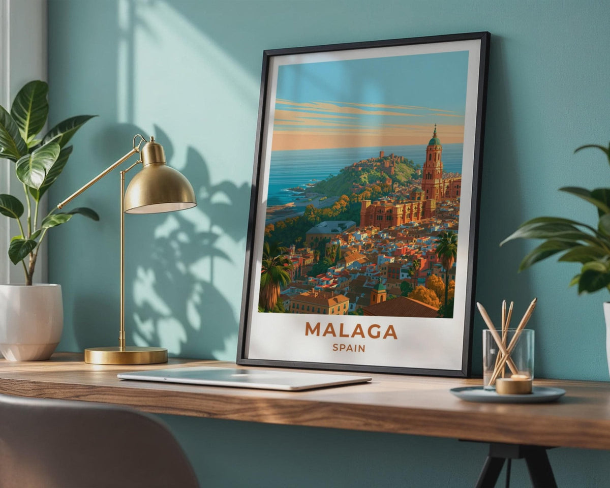 Malaga Poster - WanderWall
