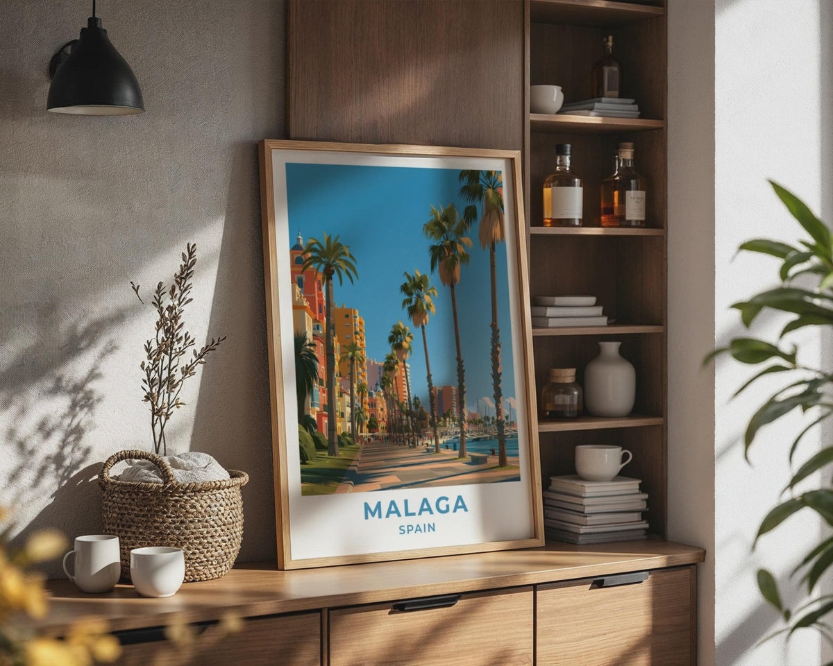 Malaga Poster - WanderWall