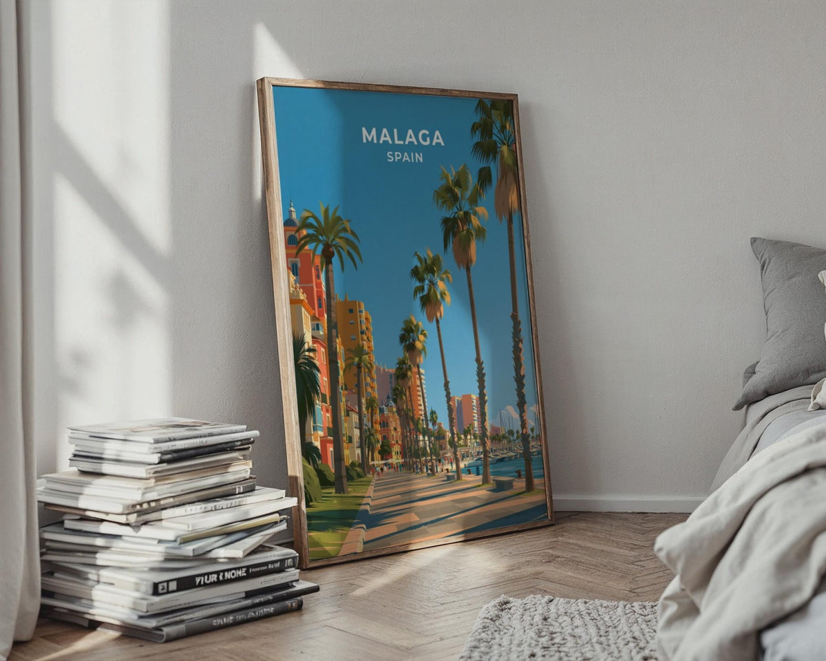 Malaga Poster - WanderWall