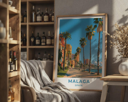 Malaga Poster - WanderWall