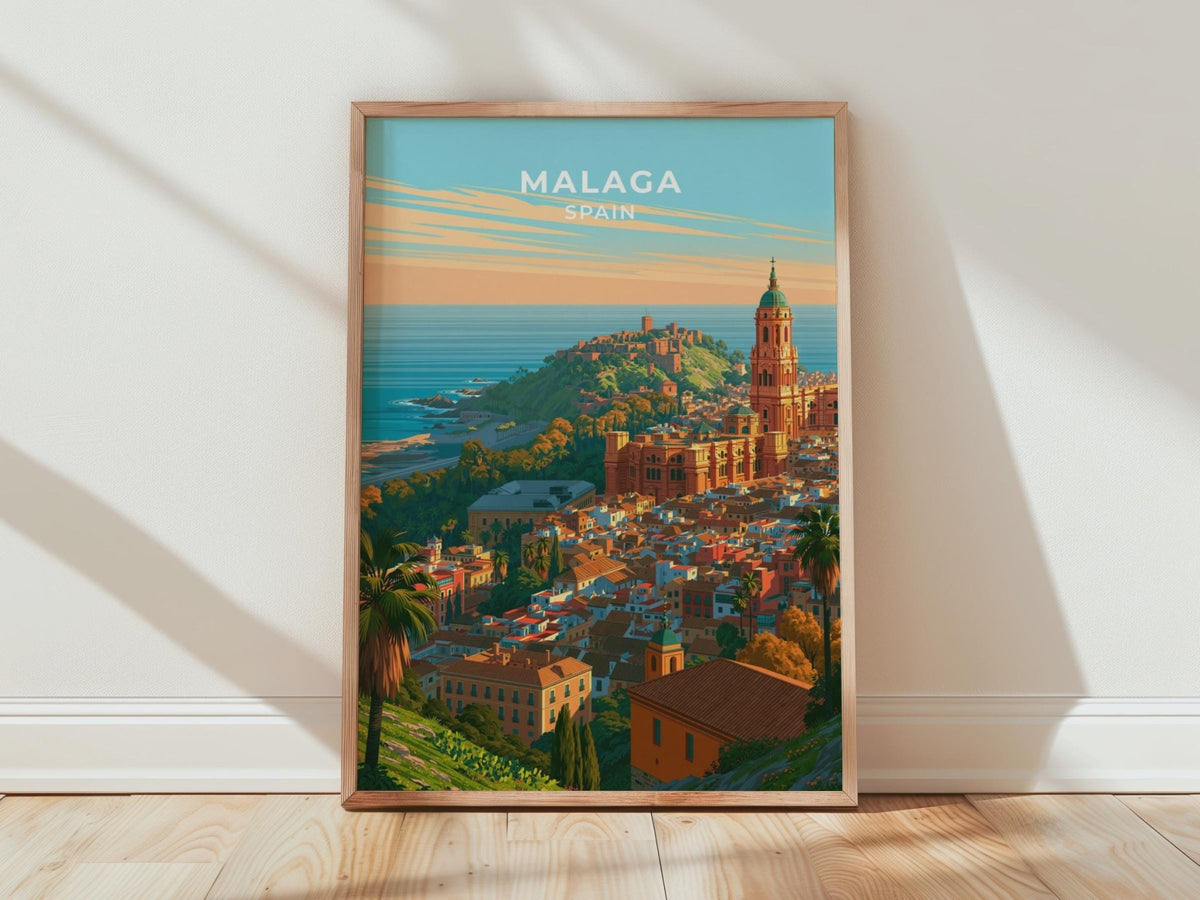 Malaga Poster - WanderWall
