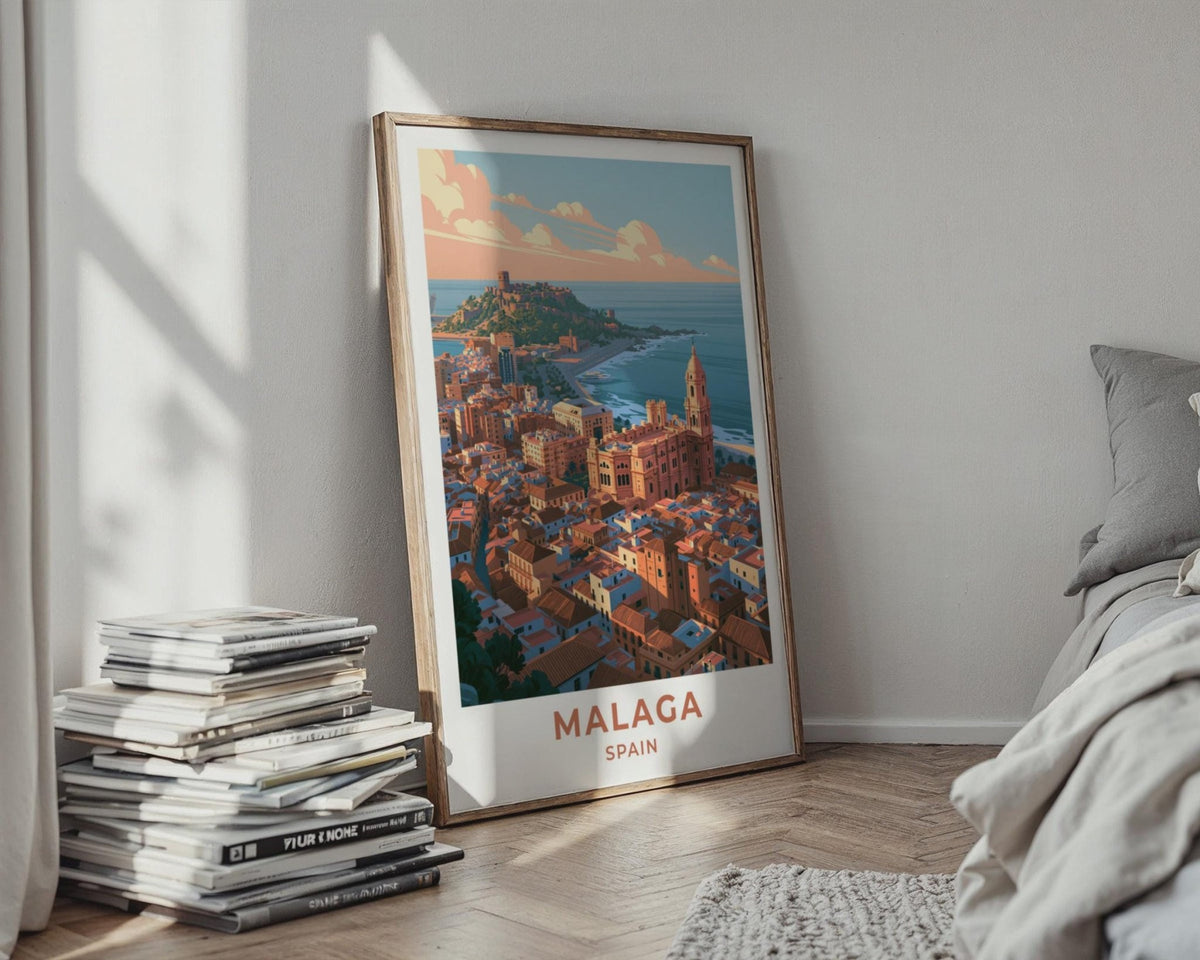 Malaga Poster - WanderWall