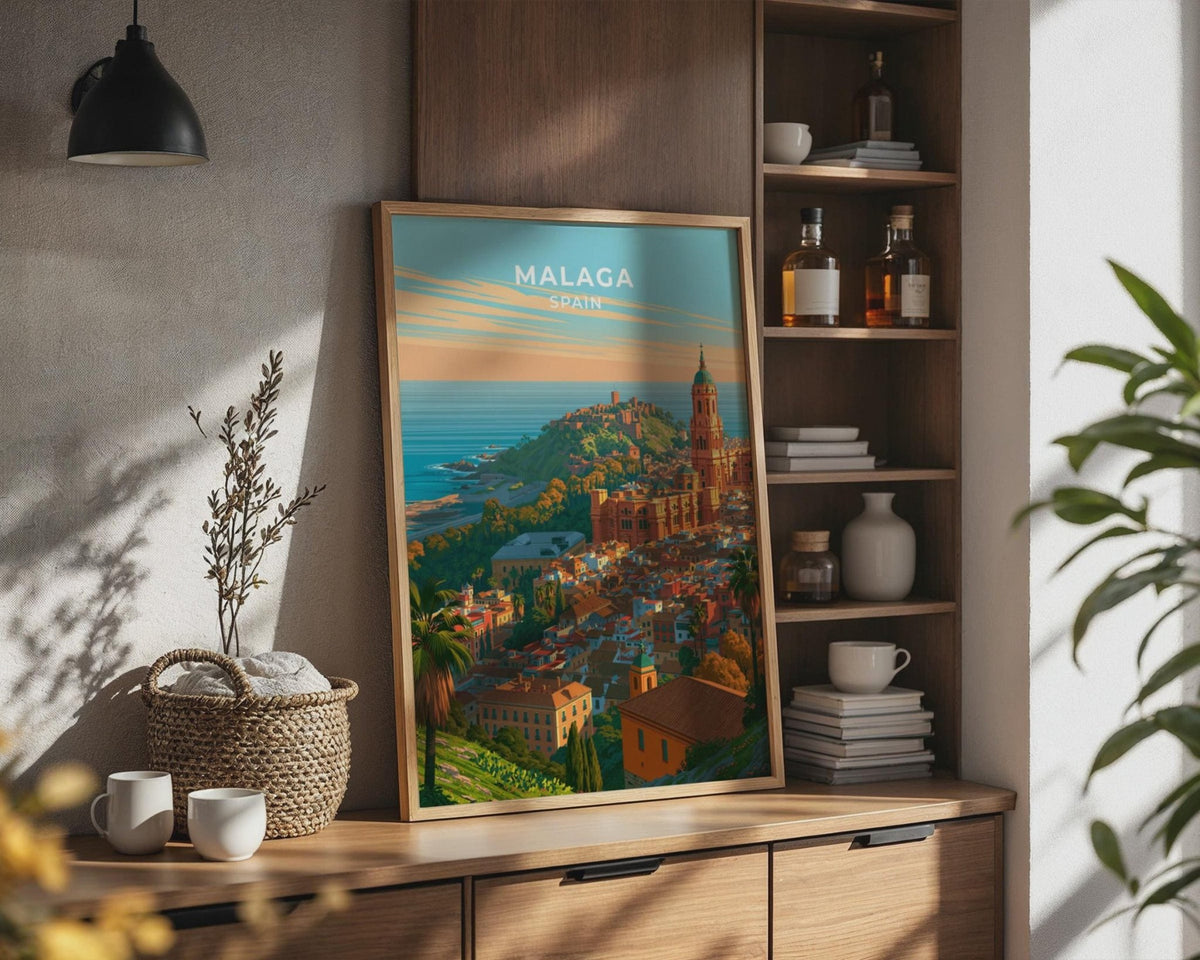 Malaga Poster - WanderWall