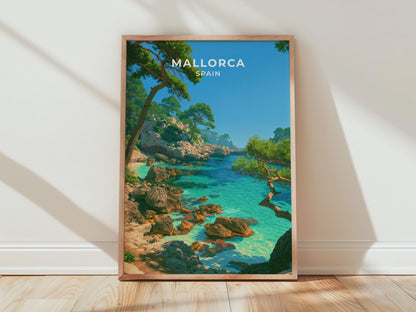 Mallorca Poster - WanderWall