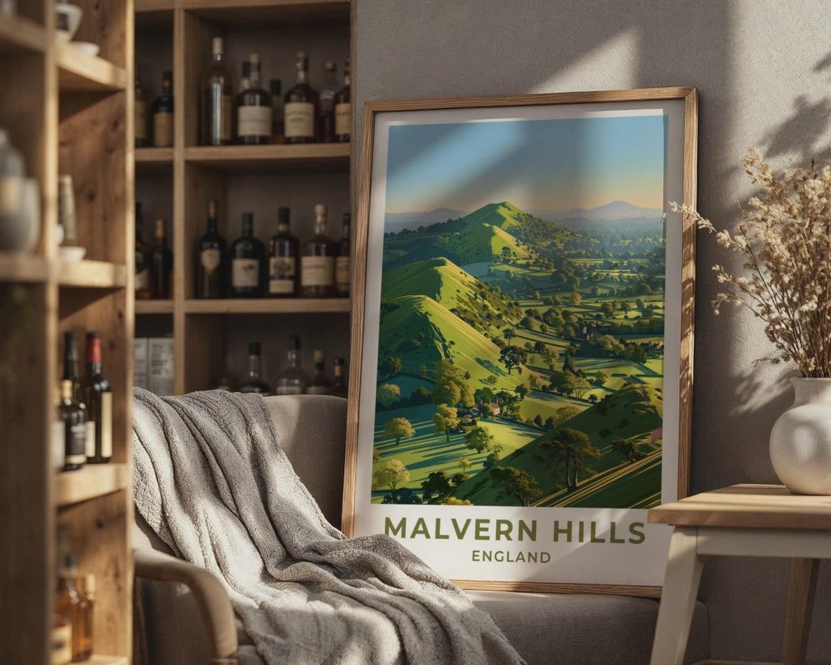 Malvern Hills Poster - WanderWall