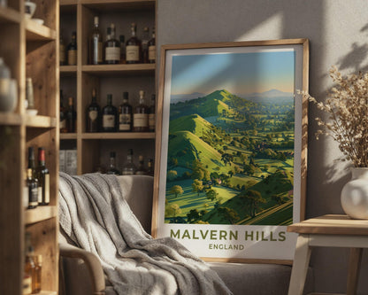 Malvern Hills Poster - WanderWall