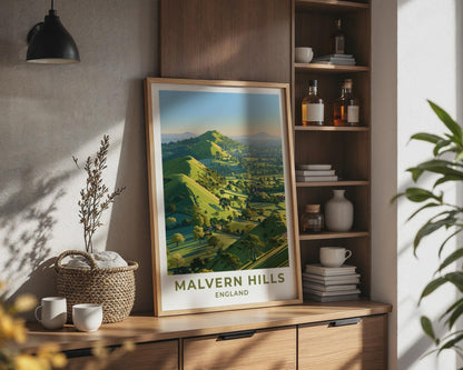 Malvern Hills Poster - WanderWall