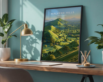 Malvern Hills Poster - WanderWall