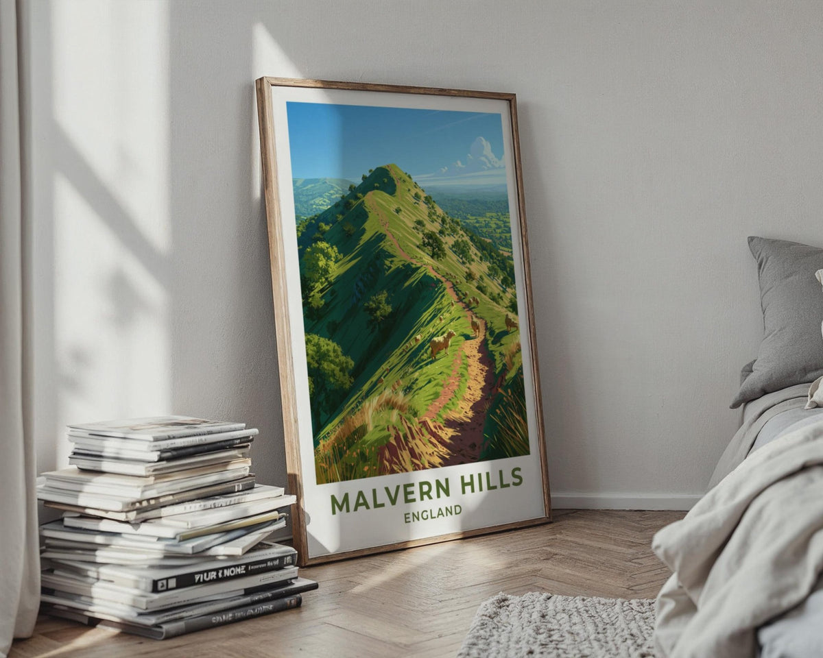 Malvern Hills Poster - WanderWall