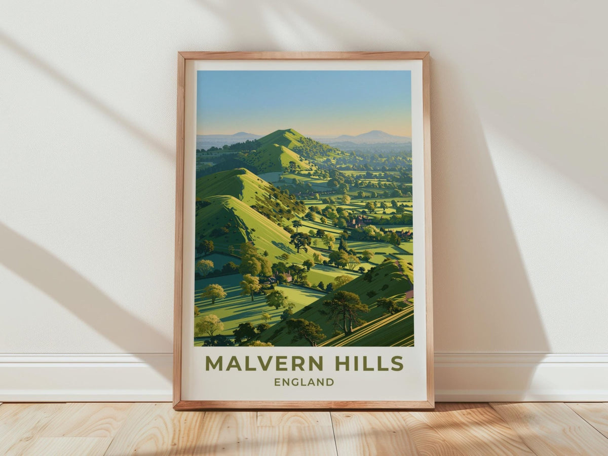 Malvern Hills Poster - WanderWall