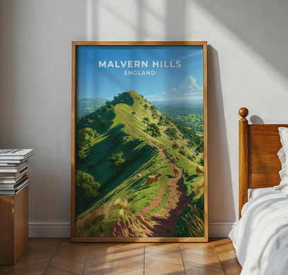 Malvern Hills Poster - WanderWall