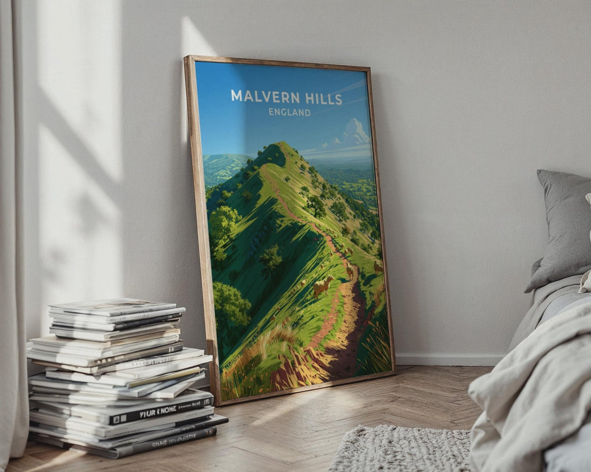 Malvern Hills Poster - WanderWall