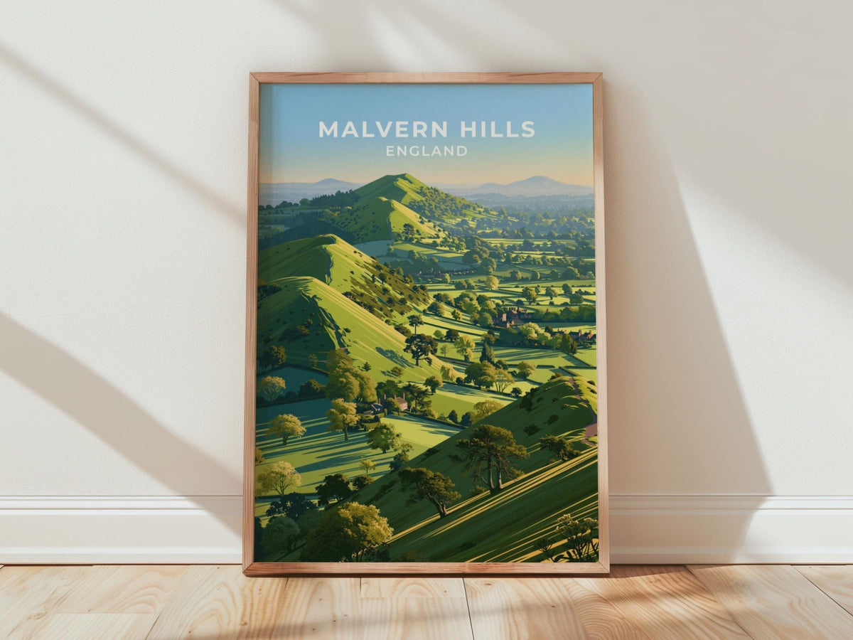 Malvern Hills Poster - WanderWall