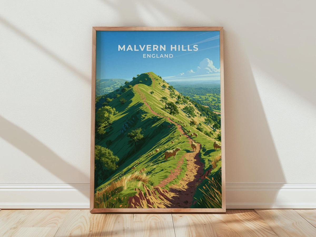 Malvern Hills Poster - WanderWall