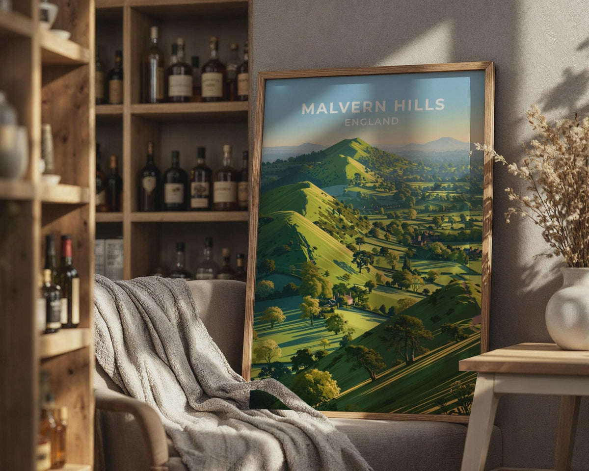 Malvern Hills Poster - WanderWall