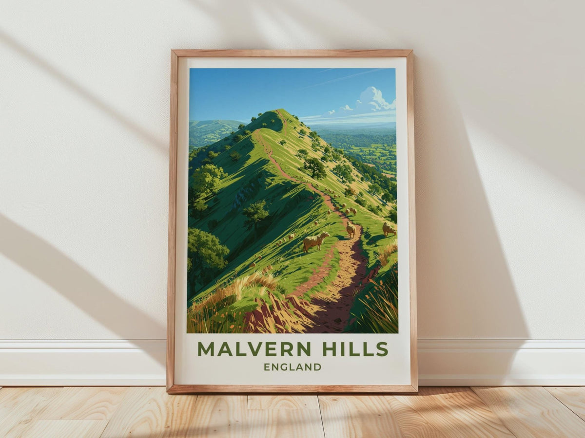 Malvern Hills Poster - WanderWall
