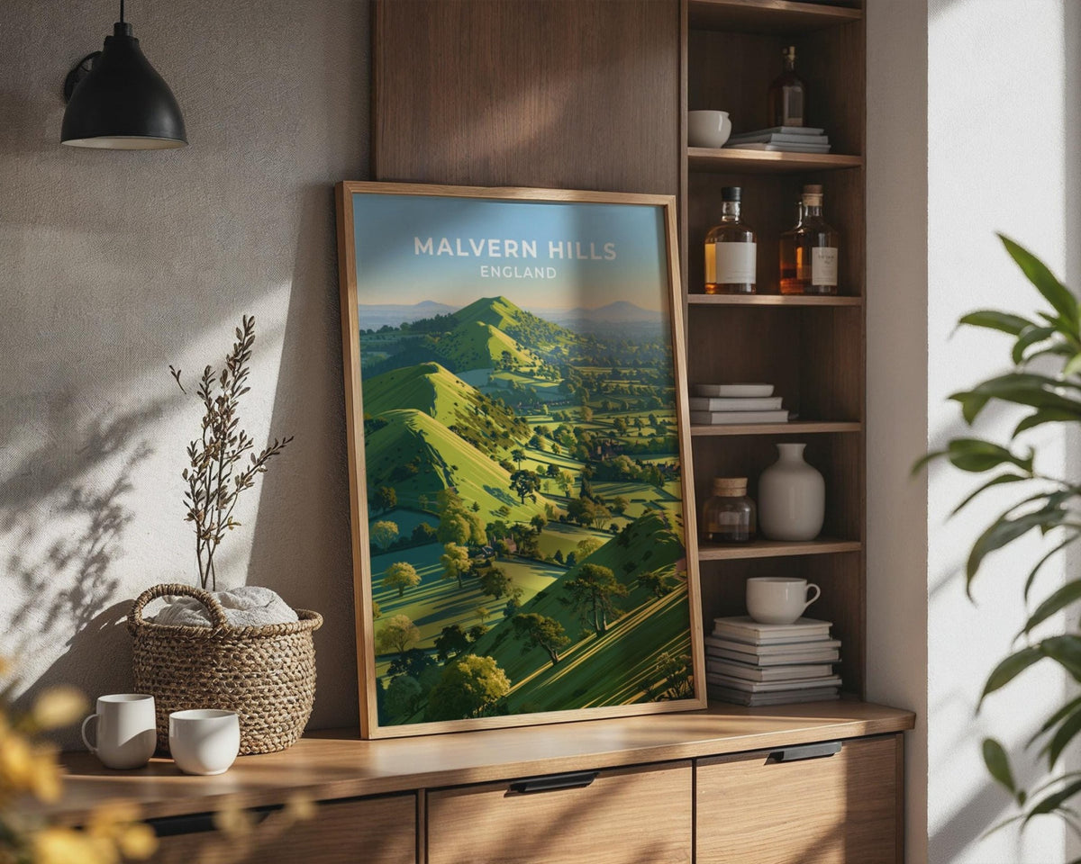 Malvern Hills Poster - WanderWall