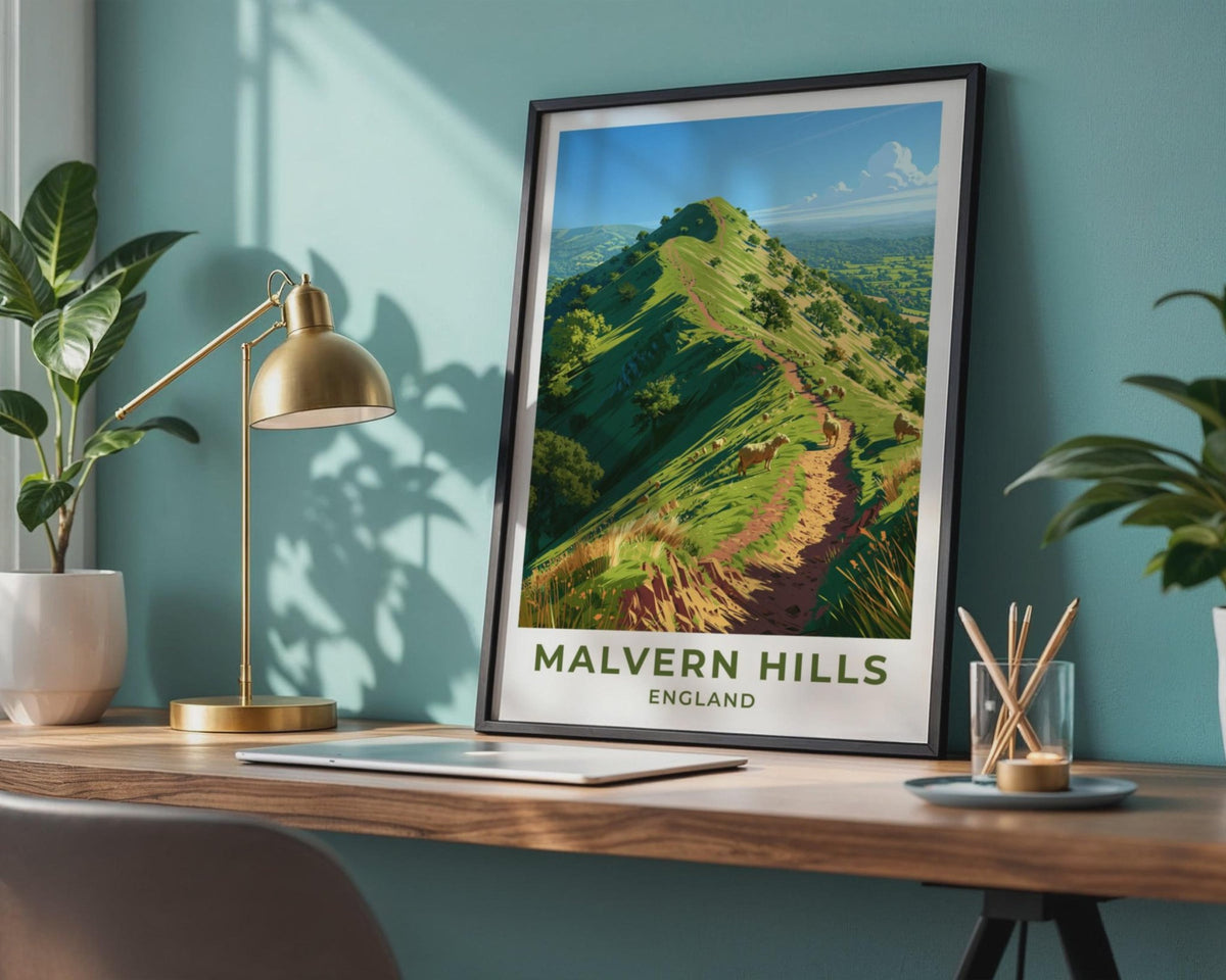 Malvern Hills Poster - WanderWall