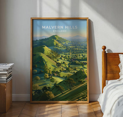 Malvern Hills Poster - WanderWall