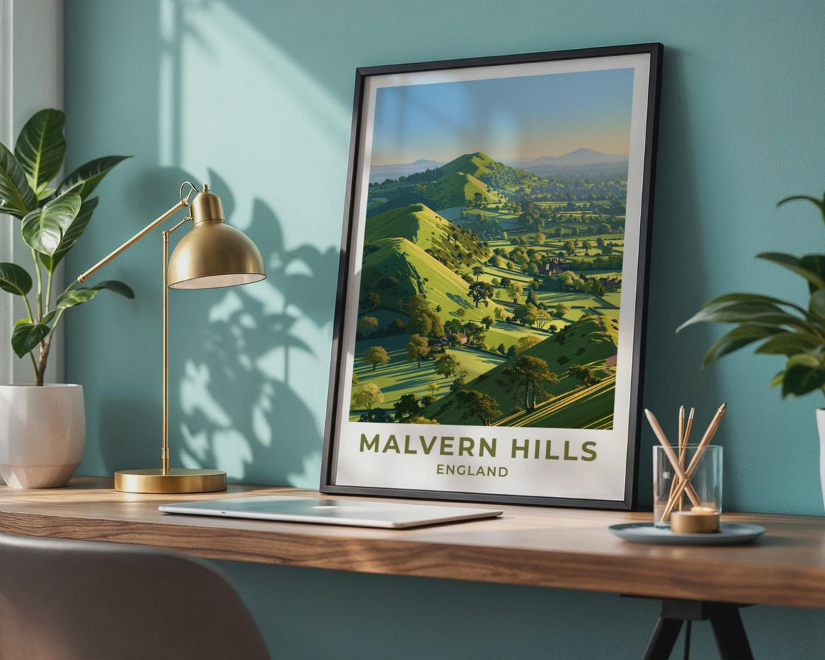 Malvern Hills Poster - WanderWall