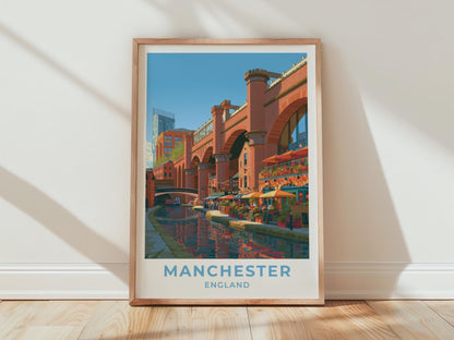Manchester Canal Poster - WanderWall