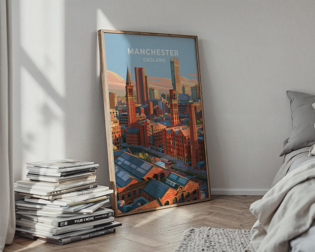 Manchester Poster - WanderWall