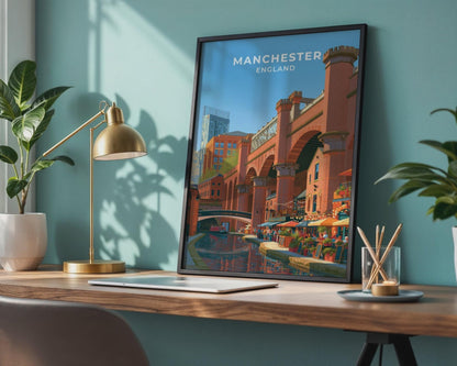 Manchester Poster - WanderWall