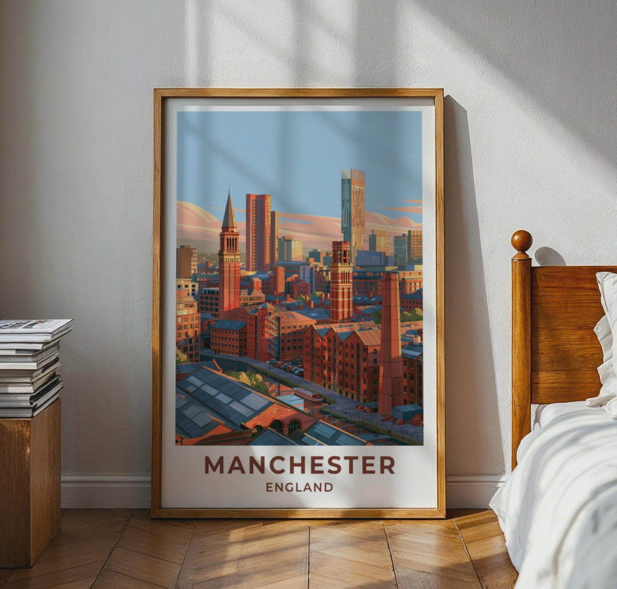 Manchester Poster - WanderWall