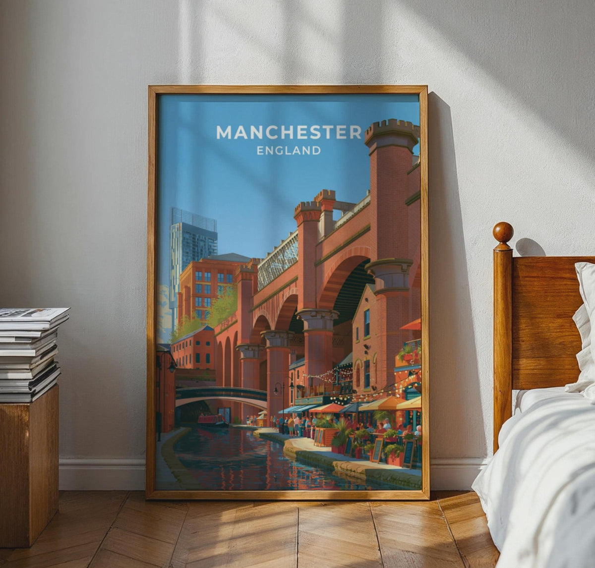 Manchester Poster - WanderWall